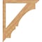 Ekena Millwork Balboa Traditional Smooth Bracket, Western Red Cedar, 3 1/2"W x 42"D x 48"H BKT04X42X48BOA01SWR - alternate 4